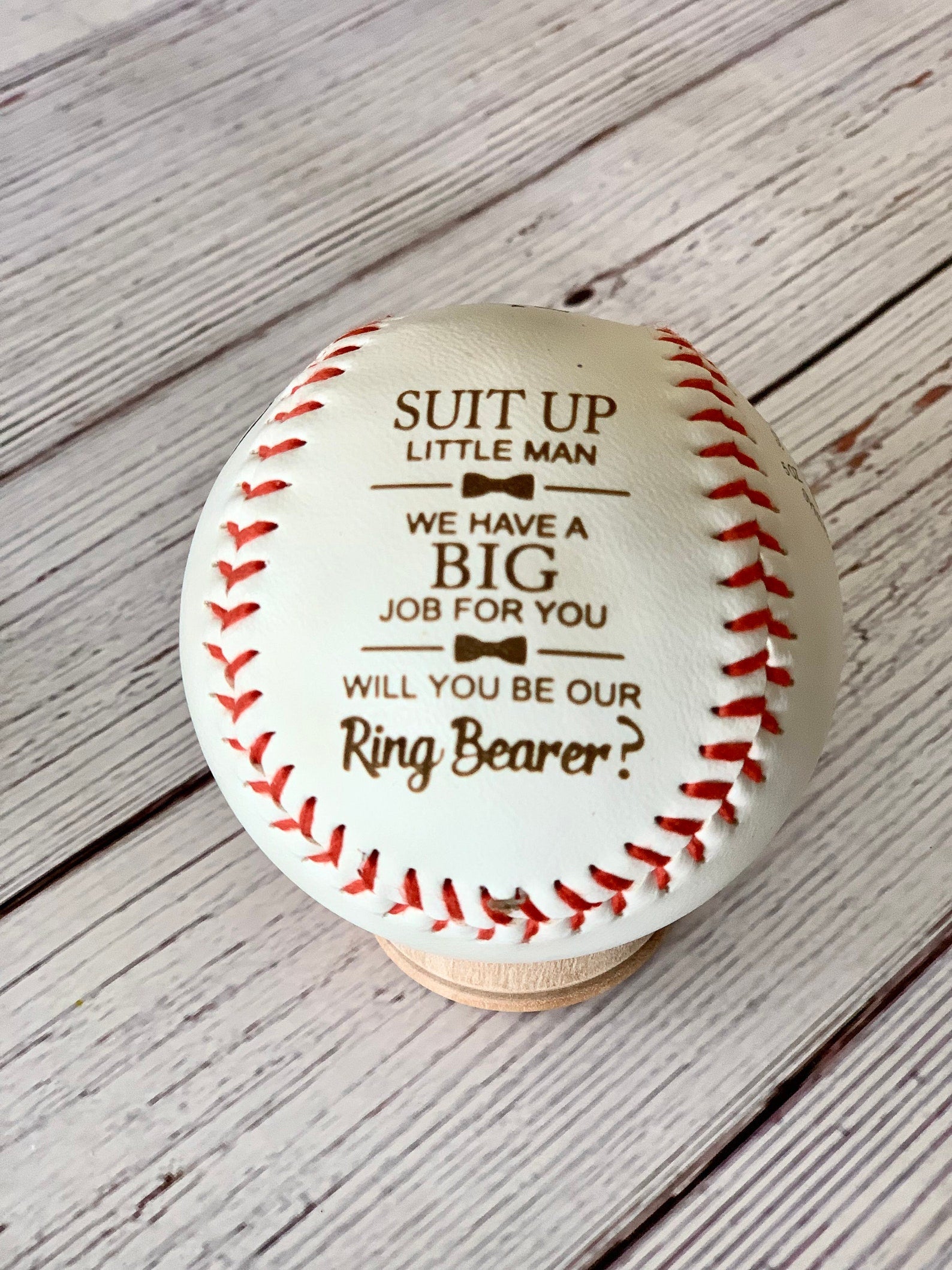 Fun Ring Bearer Proposal Gift 