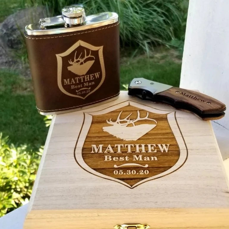 Non Traditional Groomsmen Gifts - The Stylish Koozie - Groovy