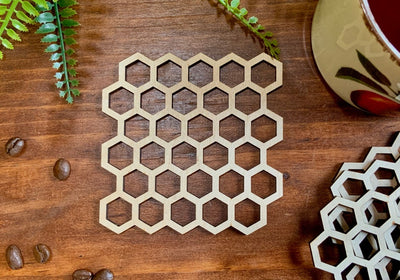 Honeycomb Coaster Set