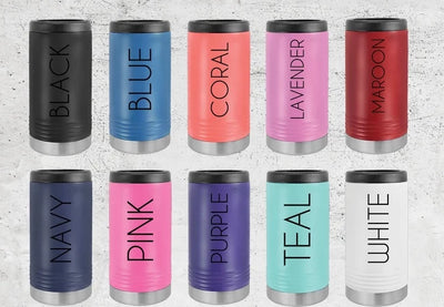 45 Best Slim Can Koozies to Keep Your Drinks Cold - Groovy Girl Gifts