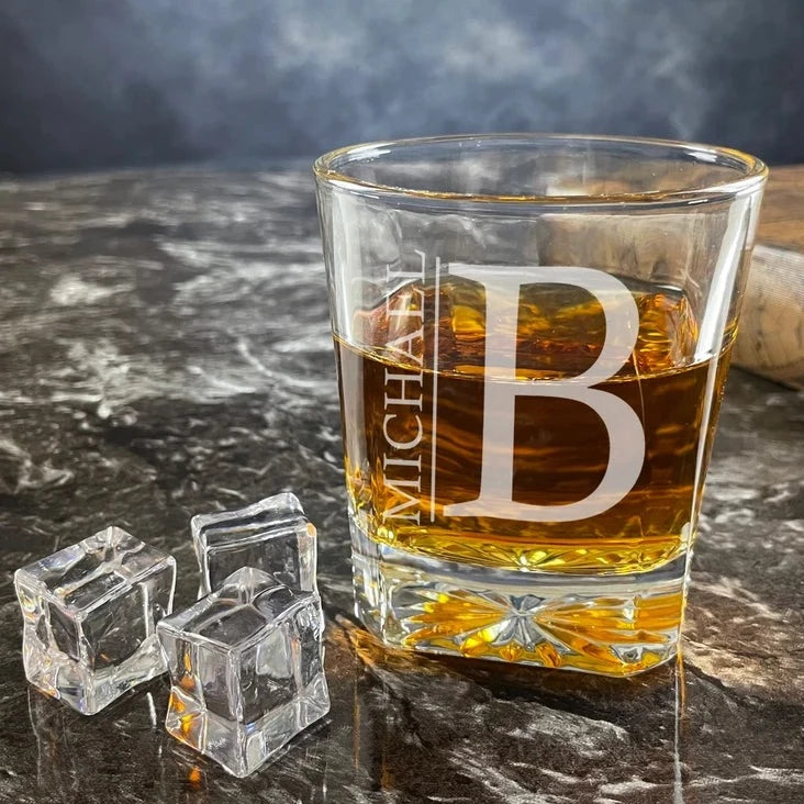 Personalized Bourbon Glass