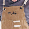 Close up of personalized apron
