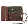 Leather And Canvas Tech Wallet