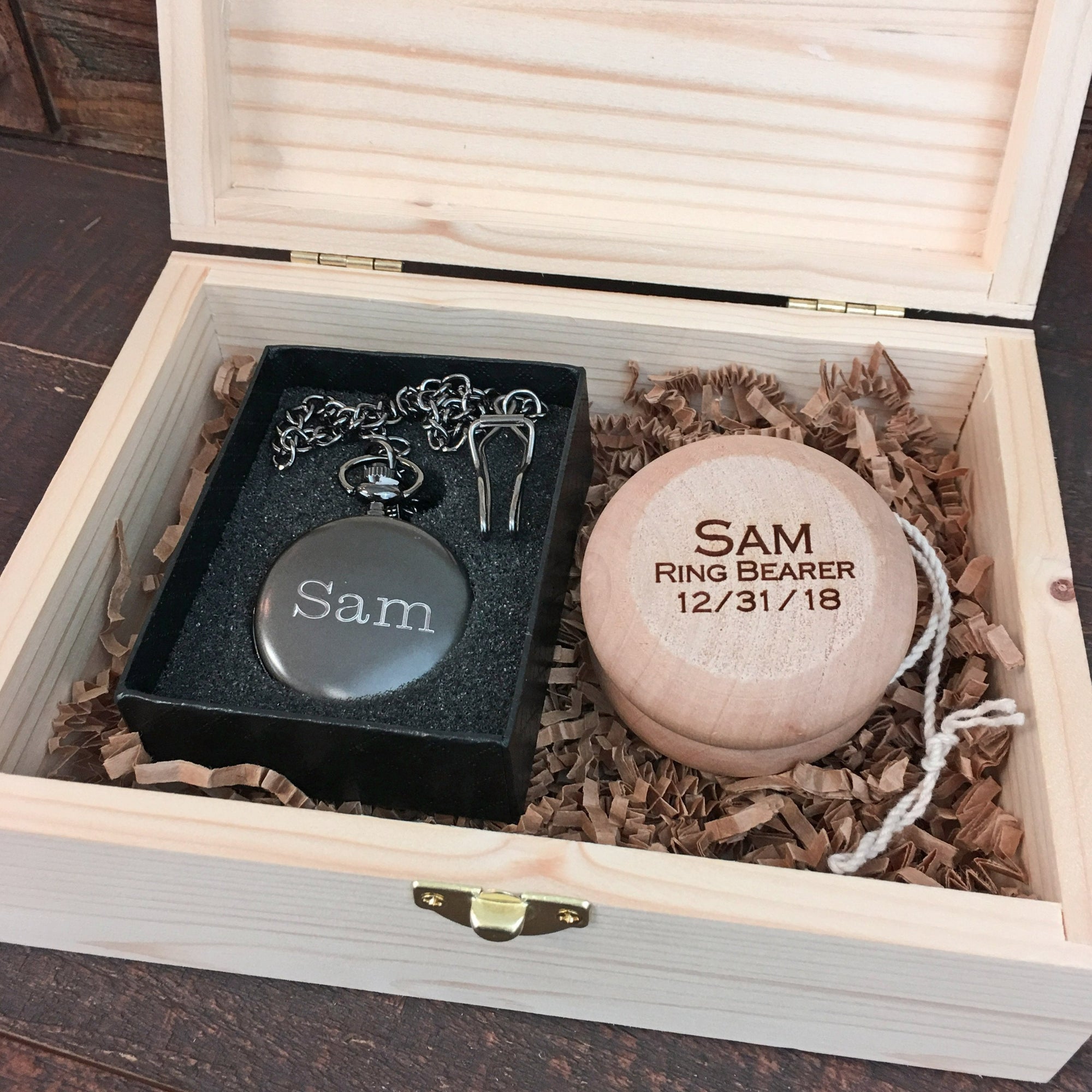 Custom Wedding Ring Box, Personalized Wooden Ring Box, Ring Bearer Box,  Engagement Wood Ring Holder, Engraved Ring Box, Anniversary Gift - Etsy