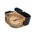 Tiger Bamboo Wooden Groomsman Watch & Cufflinks